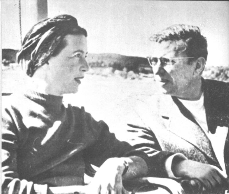 JP Sartre et Simonde de Beauvoir